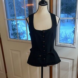 Elegant Black Vest